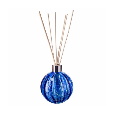 Amelia Art Glass Blue Sphere Optic Reed Diffuser
